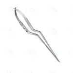 Yasargil Micro Bayonet Needle Holder 8" Neuro Surgical Instruments Gold Handle