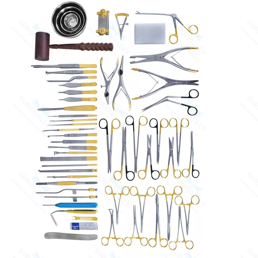 Rhinoplasty Instruments Set of 83 Pcs Gubisch rhinoplasty instruments set