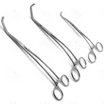 Pcs 3 Surgical Forceps Satinsky Cooley Debakey Veterinary Premium Instruments