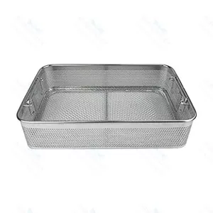 Sterilization Tray Case Box Stainless Steel Surgical Instruments Premium Quality