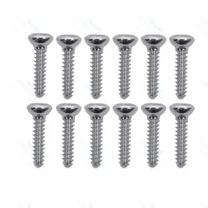 Veterinary 2.0mm Cortical Screw Self Tapping 140 Pcs Instruments Stainless Steel