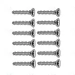 Veterinary 2.0mm Cortical Screw Self Tapping 140 Pcs Instruments Stainless Steel