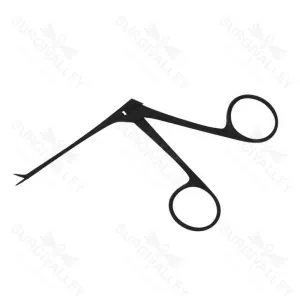 Cawthorne Scissors Black Extra Fine 4mm Blades