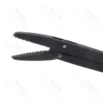 Hartman Crocodile Forceps Serrated Jaw 75mm Shoulder To Tip Black Finish