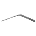 Wilde Ear Dressing Forceps Angled Handle Delicate Serrated 130mm