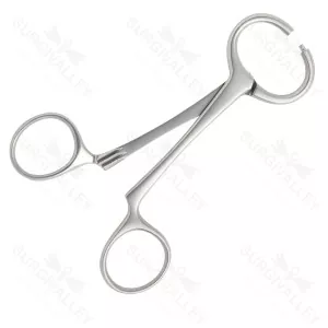 Collingwood Stewart Hernia Forceps Ring Bladed Screw Joint Stainless Steel Surgical Instruments