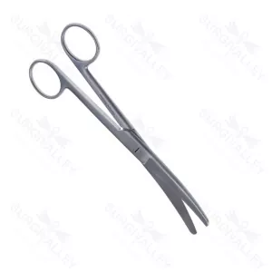 Doyen Abdominal Scissors Blunted Tips Straight 17.8cm General Surgery Instruments