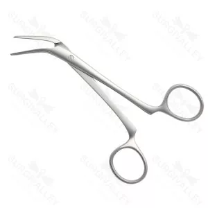 Guys Suture Holding Forceps Angled On Flat Blades