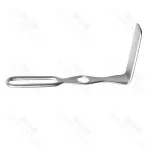 Hernia Retractor Ring Handle Single End 190mm General Surgery Hand Held Retractor