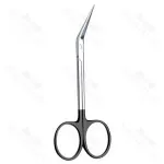 Iris Scissors 10cm Angled Supercut Iris Scissors Veterinary Instrument