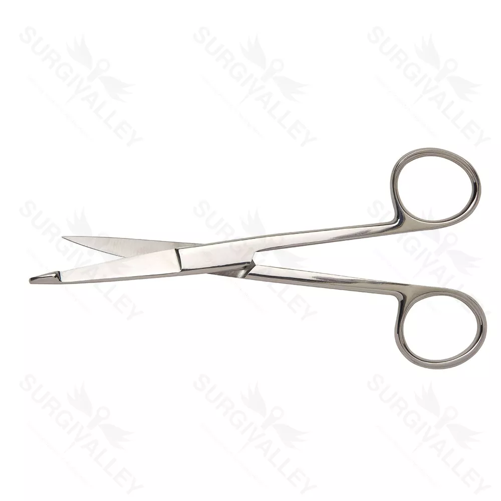 Knowles Bandage Scissors Straight 140mm Lightweight Cutting Thick Dressing Scissors
