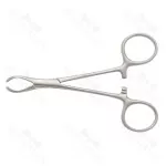 Lane Tissue Forceps 1 X 2 Interlocking Teeth Ratcheted Handles Grabbing Or Removing Forceps