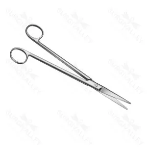 Mayo Harrington Dissecting Scissors Straight 230 mm Blunt Non Sterile Reusable