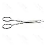 Open Shank Dissecting Scissors Straight Sharp Biology Dissecting Scissors