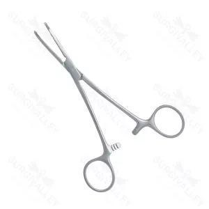 O'Shaughnessy Artery Forceps Curved Fully Serrated Jaws