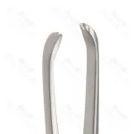 Poirier Tissue Forceps 2 X 3 Interlocking Teeth Ratcheted Handles General Surgery Tissue Forceps