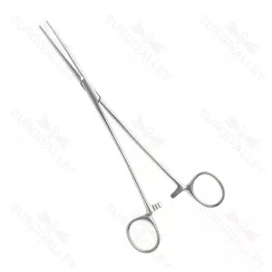 Roberts Artery Forceps Box Joint Curved With Fully Serrated Jaws
