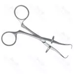 Robin Towel Clip & Anchoring Forceps For 5mm Diameter Tubing 130mm General Surgery Forceps