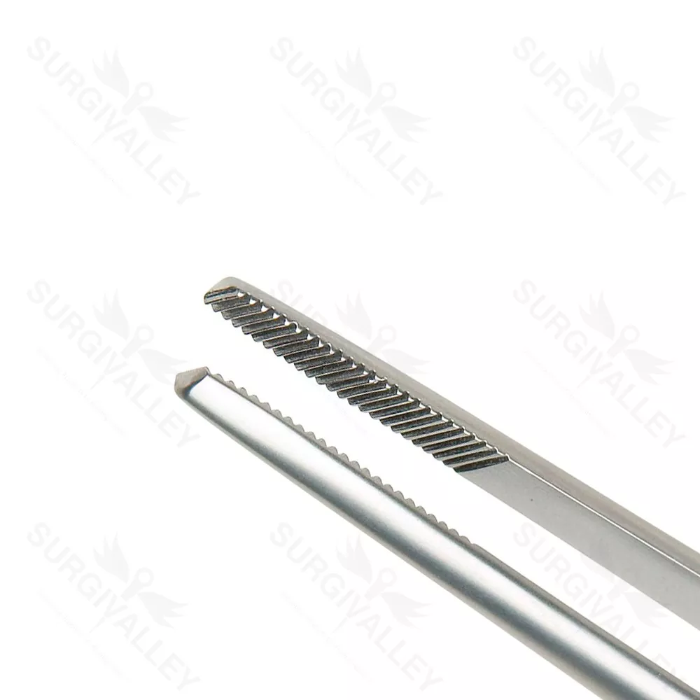 Stainless Steel Top Quality Round Point Dissecting Forceps Serrated Jaws