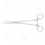 Stiles Tissue Forceps 6 X 7 Teeth Feature Ringed Ratcheted Handles Interlocking Jaws