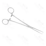 Stiles Tissue Forceps 6 X 7 Teeth Feature Ringed Ratcheted Handles Interlocking Jaws