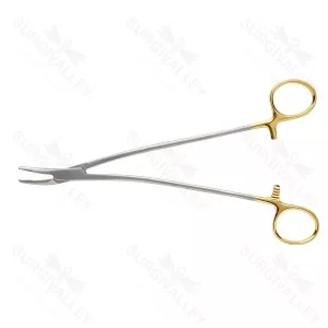 High Quality Handle Stratte Needle Holders Serration Pitch Curve 230mm Tungsten Carbide