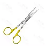 Tungsten Carbide Suture Scissors Sharp 145mm Non Sterile Reusable Scissors