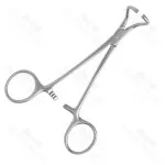 Tohoku Towel Clips Flat Cross Serrated Curved Ends Surgical Towel Clips