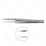 Vessel Dilator Forceps 13.5cm Flat Handle 9mm Wide Angulated Tip 0.1mm General Surgery Instruments