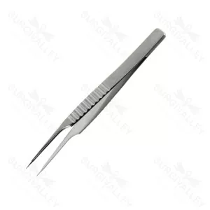 Vessel Dilator Forceps 13.5cm Flat Handle 9mm Wide Angulated Tip 0.1mm General Surgery Instruments
