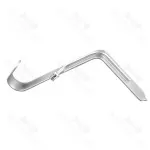 Ferreira Fiber Optic Face Lift Retractor One Side Hook Shape Orthopedic Instrument