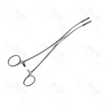 Fletcher Van Doren Uterine Polyp Sponge Holding Forceps Serrated Narrow Loops