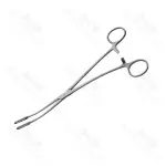 Fletcher Van Doren Uterine Polyp Sponge Holding Forceps Serrated Narrow Loops