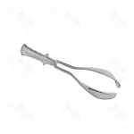 Luikart Mclane Obstetrical Forceps Rounded Cephalic Curve Blades