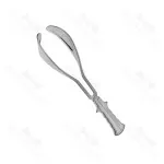 Luikart Mclane Obstetrical Forceps Rounded Cephalic Curve Blades