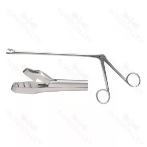 Mini Townsend Biopsy Punch Forceps Crocodile Action Effective Length Single Ring Handle Grip