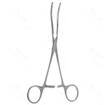 6 3/4″ Cooley Coarctation Clamp – straight shaft spoon jaw