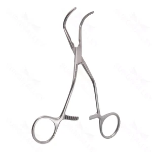 5.5″ Gregory Femoral Artery Clamp Curved Right