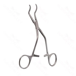 5.5″ Gregory Femoral Artery Clamp Curved Left
