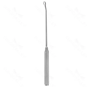 7" Coakley Antrum Curette slight curved small #4 – surgivalley (008210682)