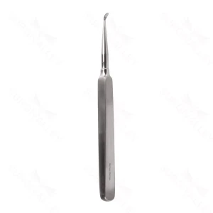 Molt bone curette 6 3/4" curved size #2 square handle – surgivalley (008210629)