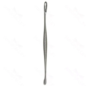6 3/4″ Volkman Curette Dbl. End oval/round cup