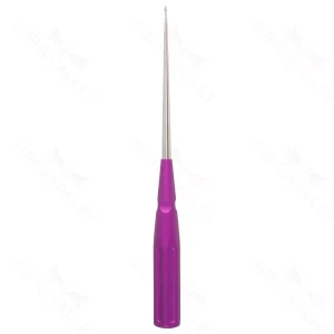 10″ Color Cervical Curette – violet Size 4-0 2.4mm