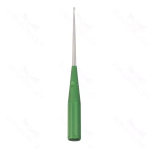 10″ Color Cervical Curette – green Size 0 3.65mm