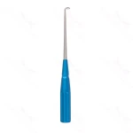 10″ Color Cervical Curette – blue Angled 90° 2