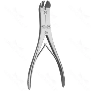 8 1/2" 双动钢丝剪， angled TC 帽 2.4mm – surgivalley (024210012)