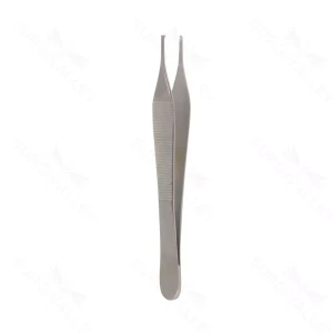 Adson-hämostatische Fasszange 7 1/4" gerade, gezahnte Backen, Ringgriff, Titan – surgivalley (027210185)
