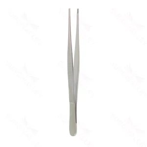 Brown-Gewebefasszange mit seitlichem Griff 10" gerade 7x8 Zähne flacher Griff – surgivalley (027210205)