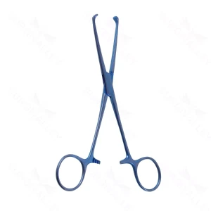 Allis-Gewebefasszange 6", gerade, 5x6 Zähne, Ringgriff, Titan – surgivalley (001210629)