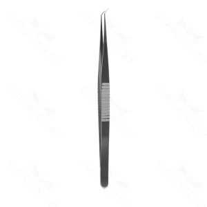 Mikro-Juwelierpinzette, Spitzen 0.3 mm, abgewinkelte Spitzen 45°, 9 mm Griff – surgivalley (001211435)